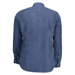 U.S. POLO ASSN. Blue Cotton Men Shirt US-37134-XL