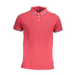 Norway 1963 Red Cotton Men Polo Shirt NO-37613-M