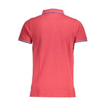 Norway 1963 Red Cotton Men Polo Shirt NO-37613-M