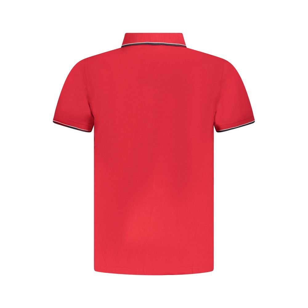 Norway 1963 Red Cotton Polo Shirt NO-38683-S