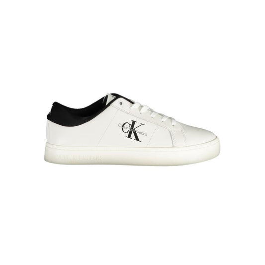 Calvin Klein White Polyester Sneaker CA-25087-EU40/US7