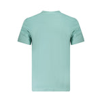 Calvin Klein Light Blue Cotton Men T-Shirt CA-36278-L