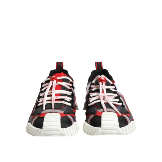 Dolce & Gabbana Multicolor Logo Low Top NS1 Sneakers Shoes MV7312-44.5