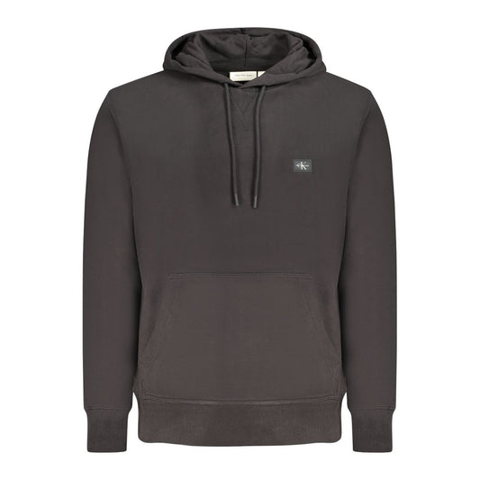 Calvin Klein Black Cotton Men Sweater CA-33870-S