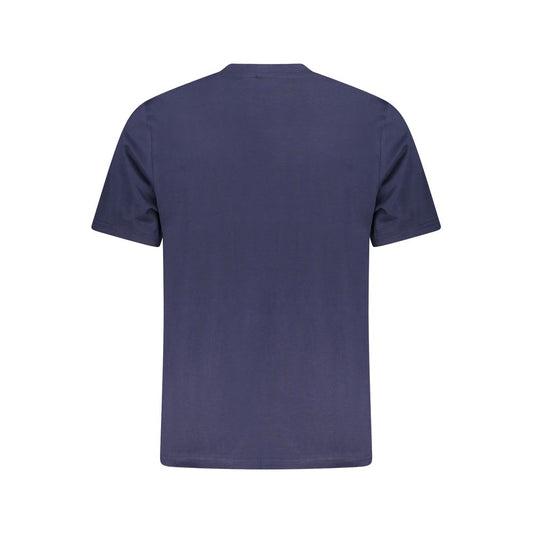 North Sails Blue Cotton Men T-Shirt NO-33996-S