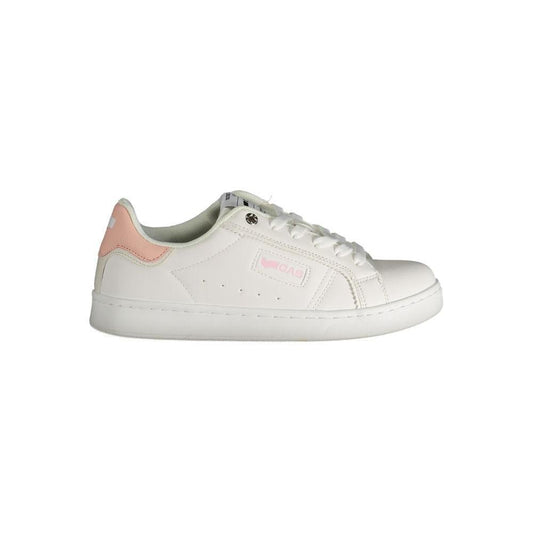 Gas White Polyester Women Sneaker GA-38604-EU37/US7