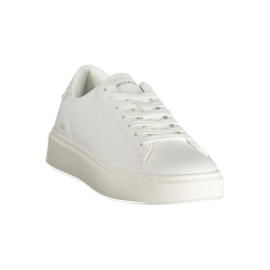 Gas White Polyester Women Sneaker GA-38615-EU37/US7