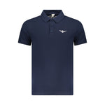 Accademia Militare Blue Cotton Polo Shirt AC-36537-S