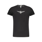 Accademia Militare Black Cotton T-Shirt AC-36542-S