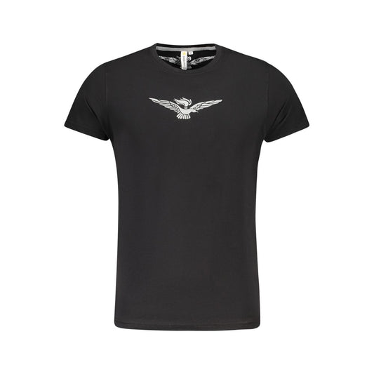 Accademia Militare Black Cotton T-Shirt AC-36542-S