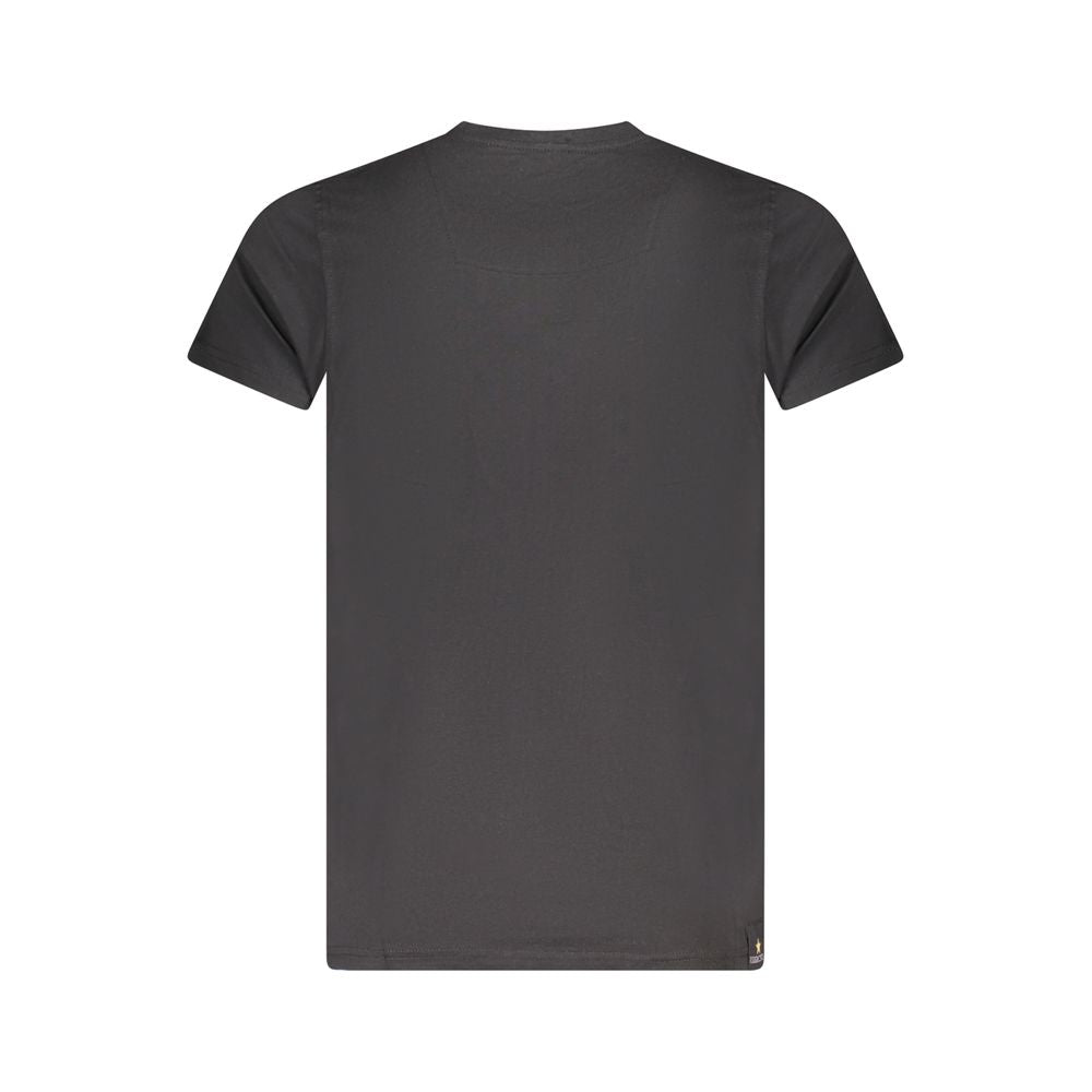 Accademia Militare Black Cotton T-Shirt AC-36565-S