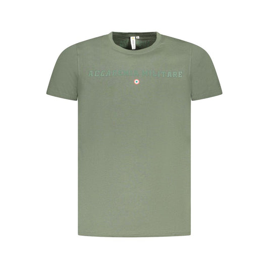Accademia Militare Green Cotton T-Shirt AC-36574-S