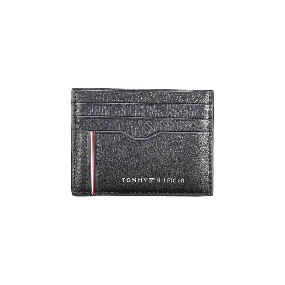 Tommy Hilfiger Blue Leather Wallet
