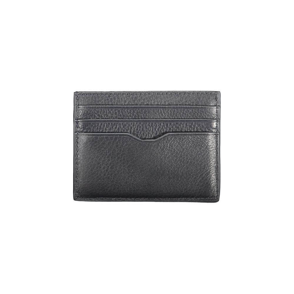 Tommy Hilfiger Blue Leather Wallet