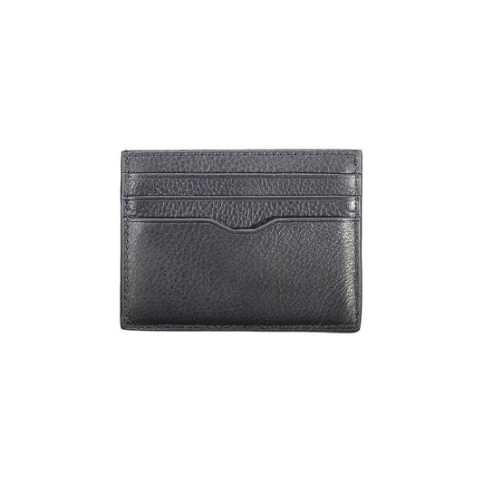 Tommy Hilfiger Blue Leather Wallet