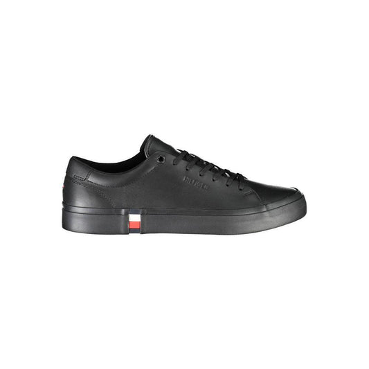 Tommy Hilfiger Black Polyester Sneaker TO-20179-EU40/US7