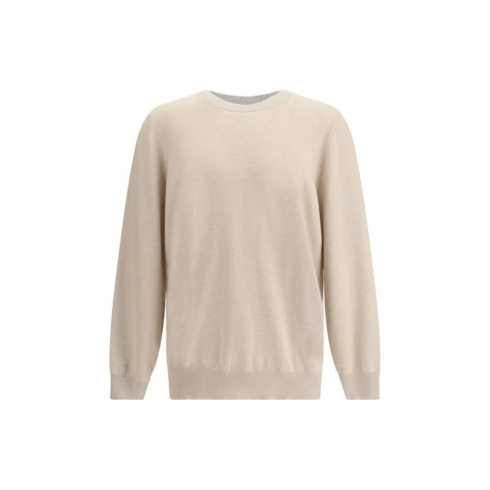 Brunello Cucinelli Beige Cashmere Cashmere Sweater Brunello Cucinelli