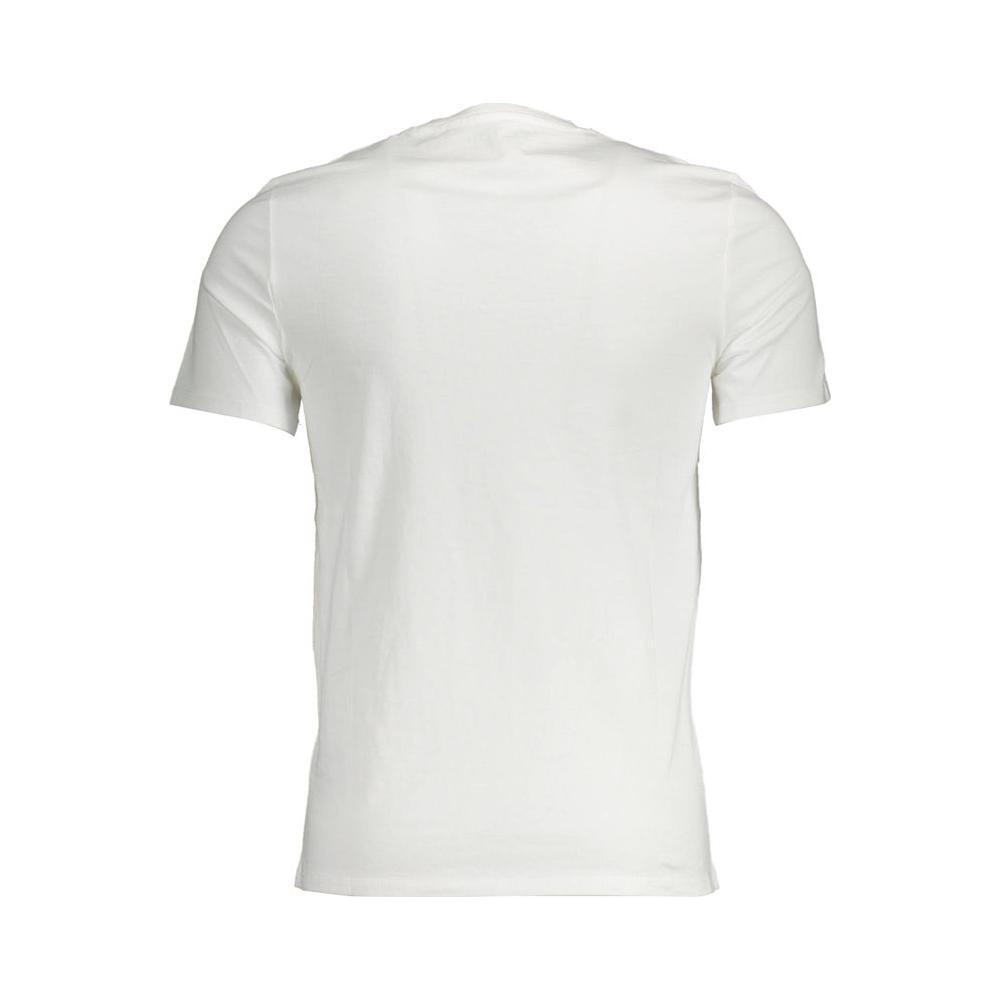 Guess Jeans Bianco Cotton Men T-Shirt
