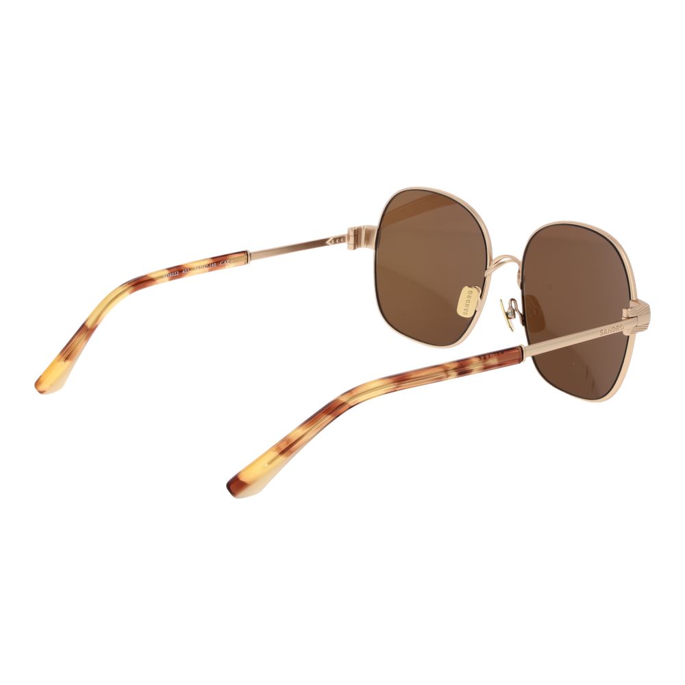 Sandro Gold Acetate Sunglasses