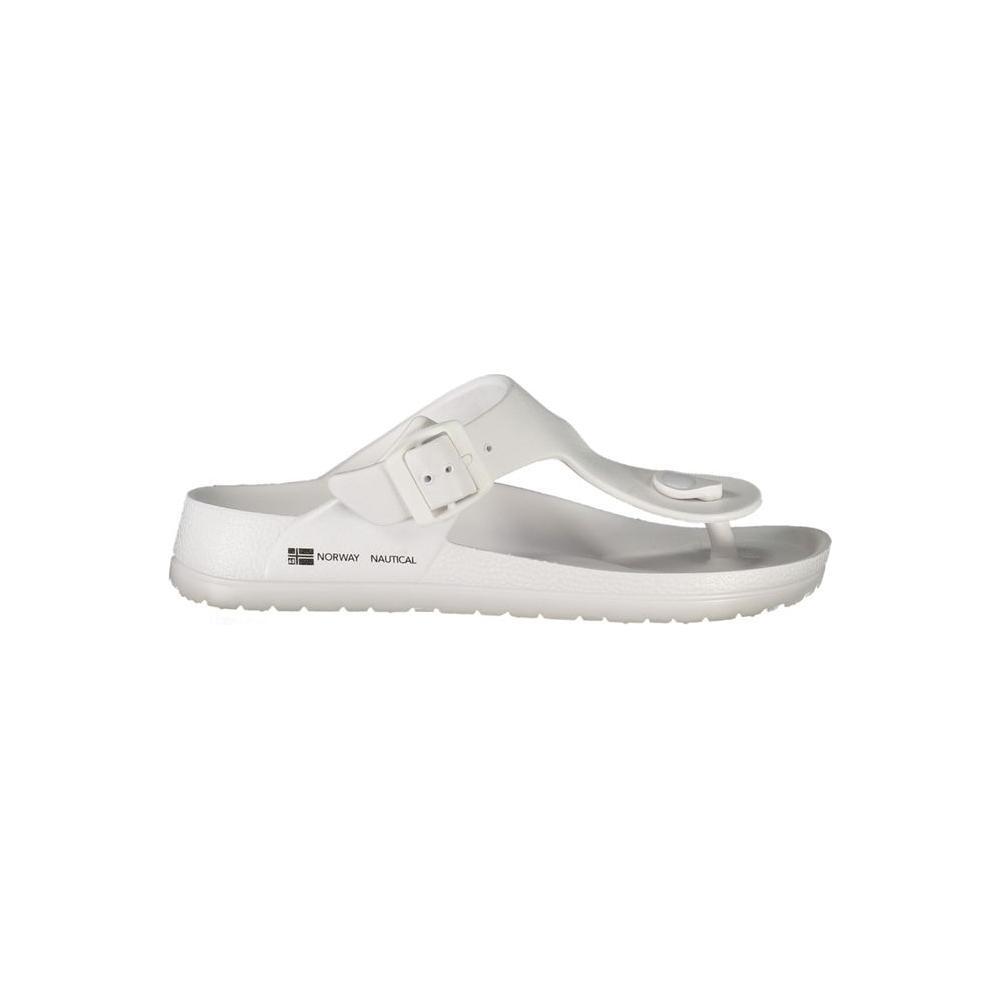 Norway 1963 White Plastic Women Sandal NO-38748-EU39/US9