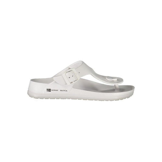 Norway 1963 White Plastic Women Sandal NO-38748-EU39/US9