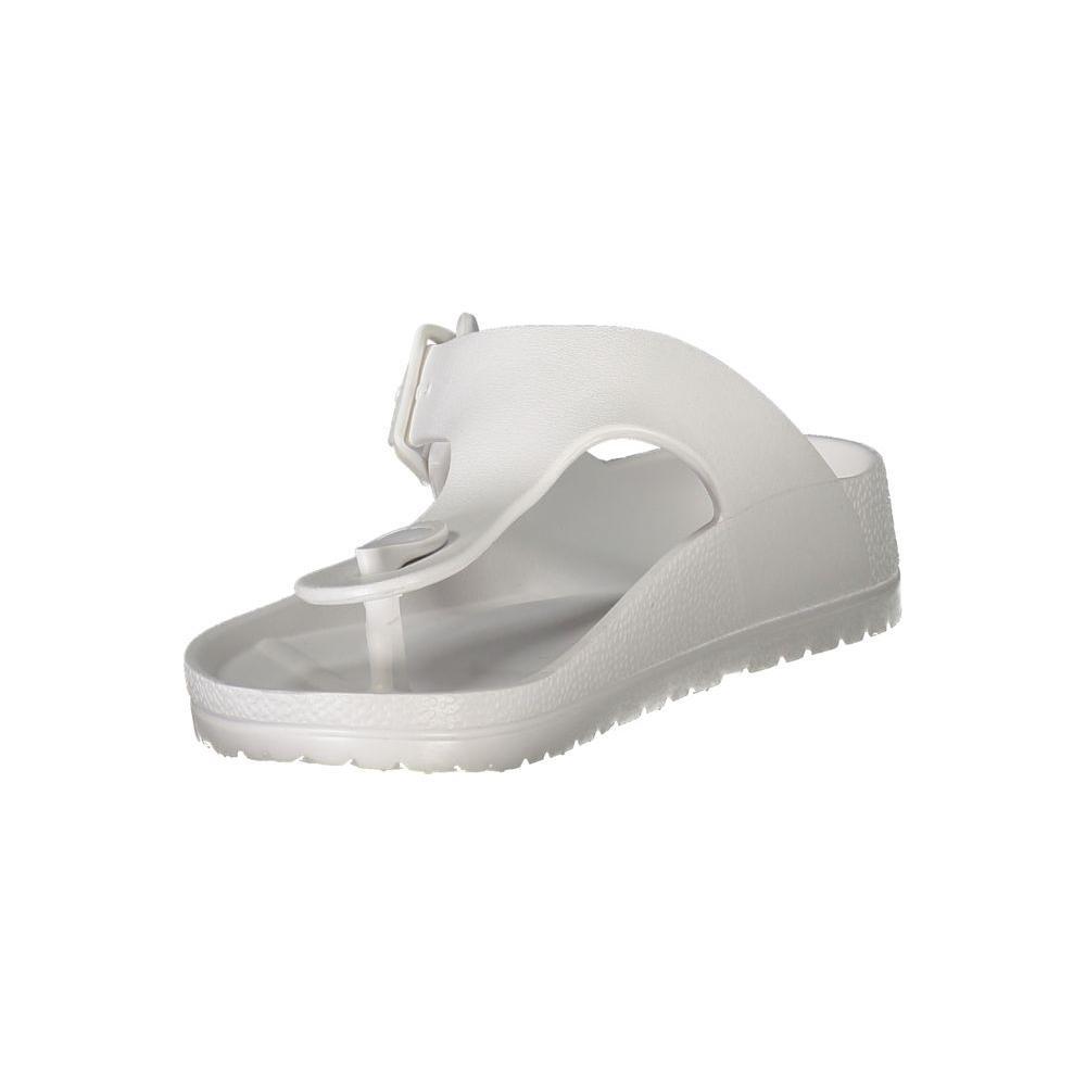 Norway 1963 White Plastic Women Sandal NO-38748-EU39/US9