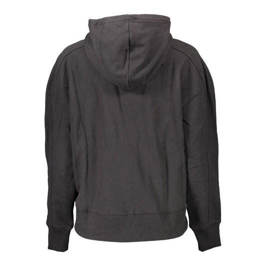 Calvin Klein Black Cotton Women Sweater CA-8620-L