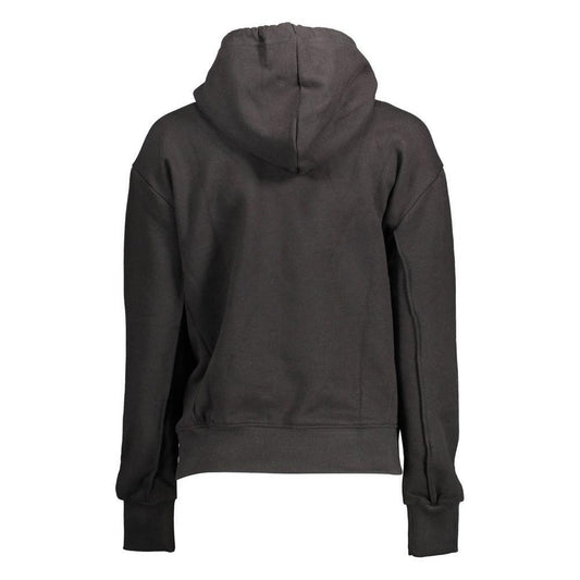 Calvin Klein Black Cotton Women Sweater CA-10749-XL