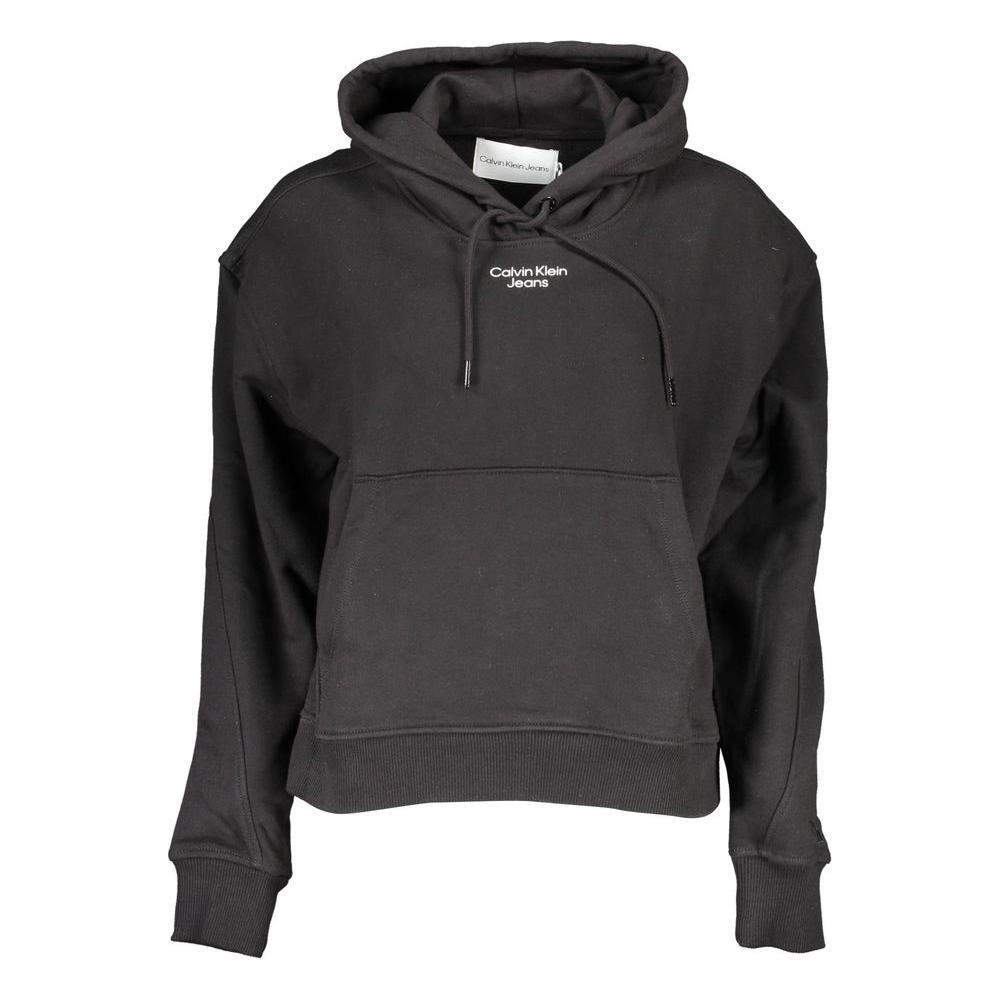 Calvin Klein Black Cotton Sweatshirt