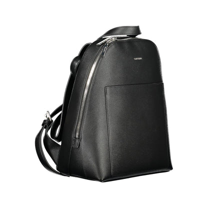 Calvin Klein Black Polyethylene Backpack