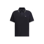 Amiri Logoed Polo Shirt AM-AMJYPO1018BLACK-L