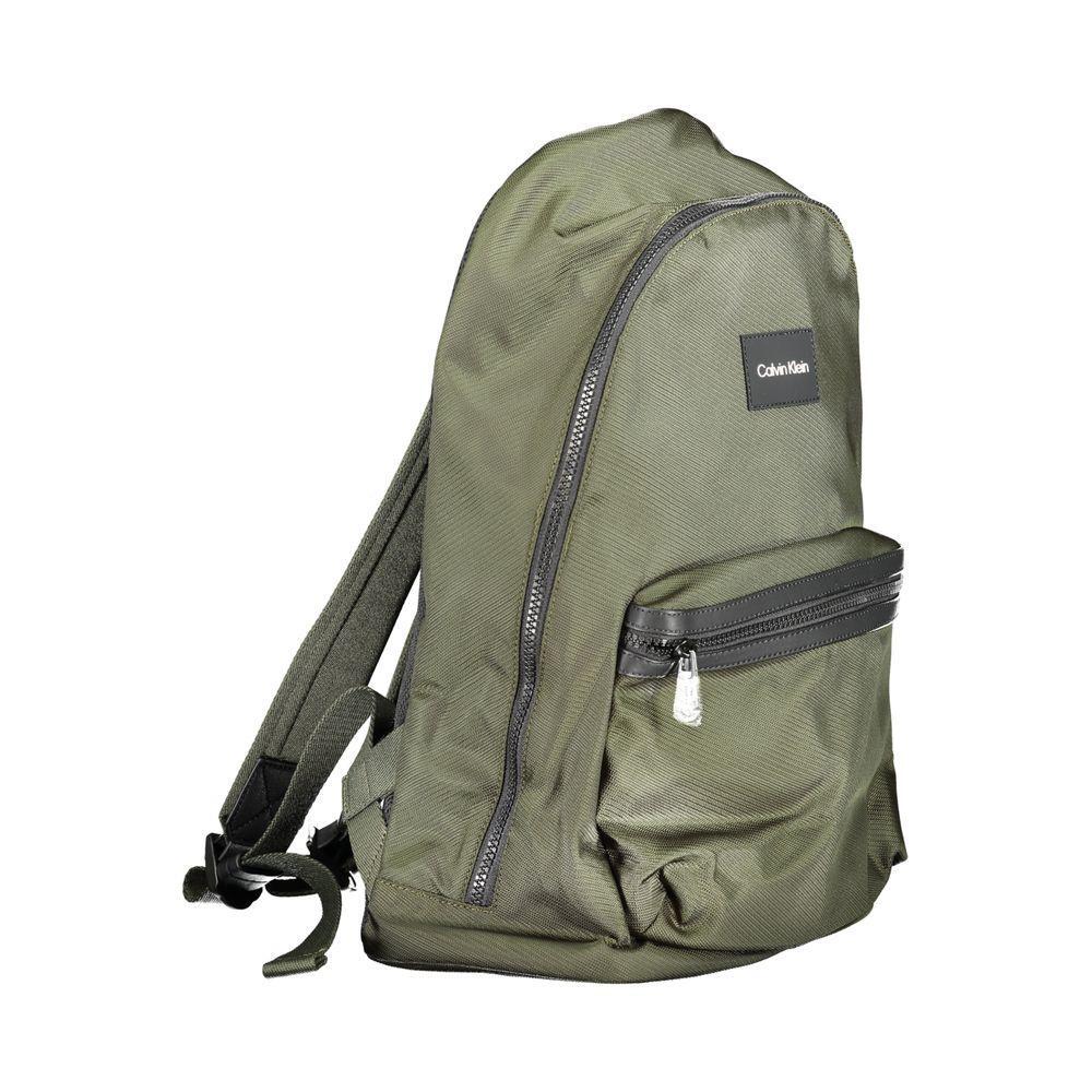 Calvin Klein Green Polyester Backpack CA-30789