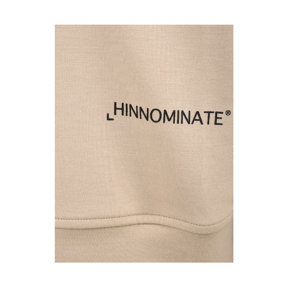 Hinnominate Beige Polyester Hoody
