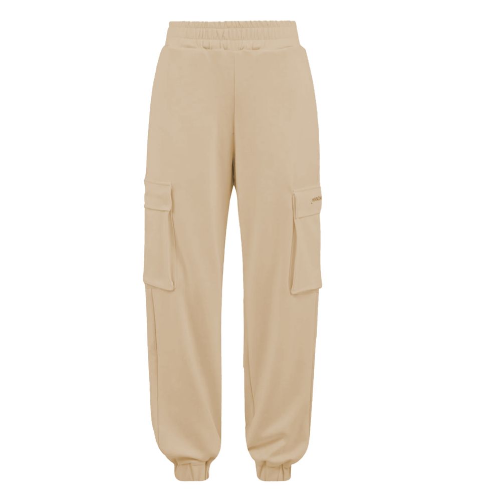 Hinnominate Beige Polyester Pant