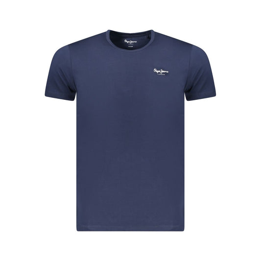 Pepe Jeans Blue Cotton Men T-Shirt PE-38844-M