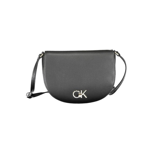 Calvin Klein Black Polyester Handbag
