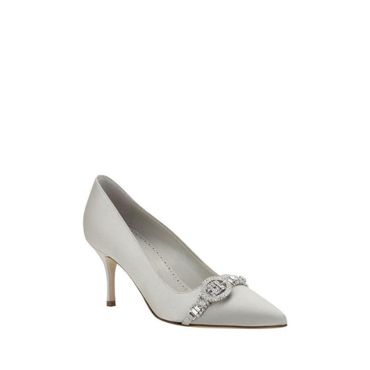 Manolo Blahnik Asapump Satin Pumps MA-42419280334-EU36/US6