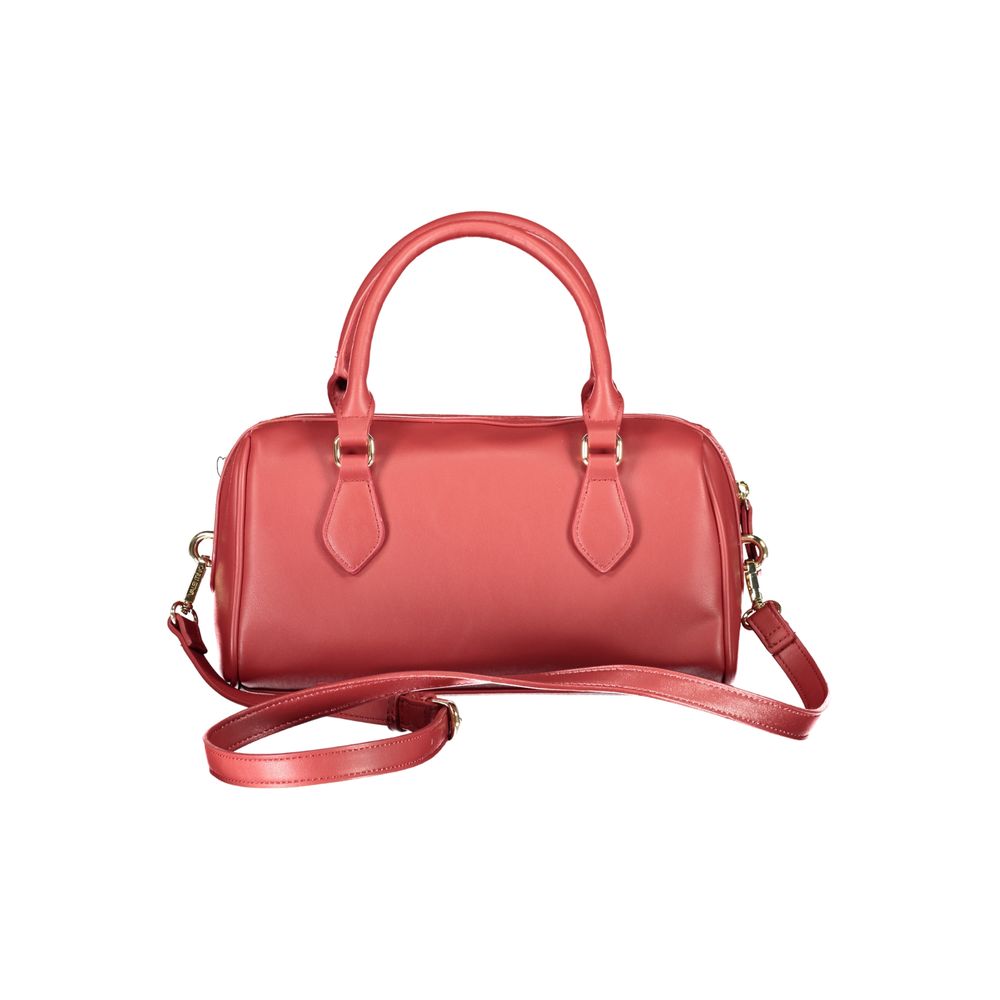Mario Valentino Red Polyethylene Handbag