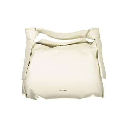 Calvin Klein Beige Polyester Handbag