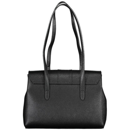 Mario Valentino Black Polyethylene Handbag