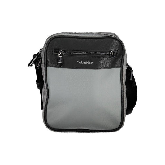 Calvin Klein Gray Polyester Shoulder Bag CA-22428