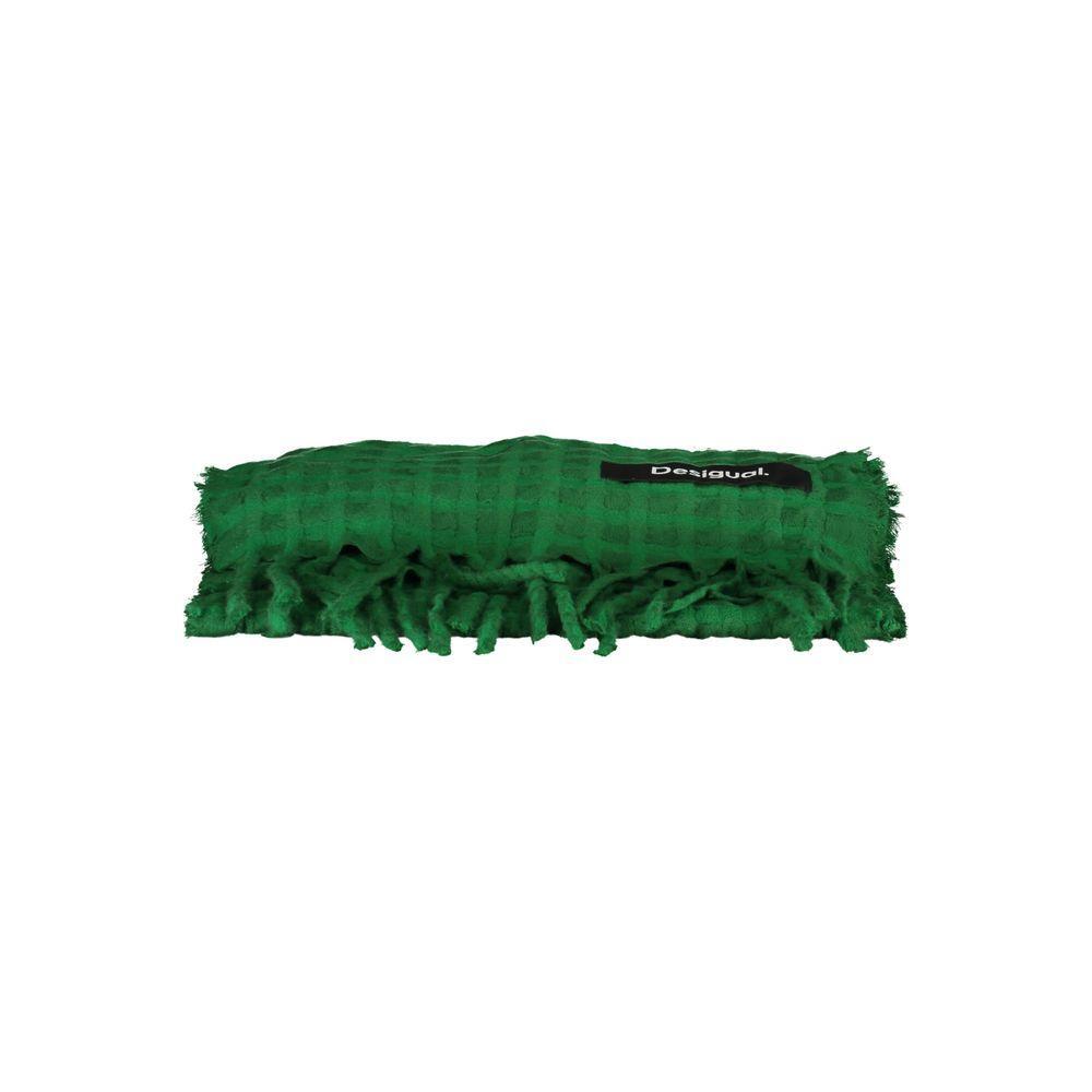 Desigual Green Polyester Scarf DE-24926