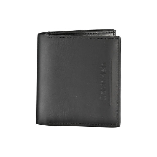 Calvin Klein Black Leather Wallet CA-25945