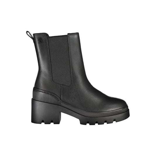 Tommy Hilfiger Black Polyester Boot TO-26829-EU39/US9