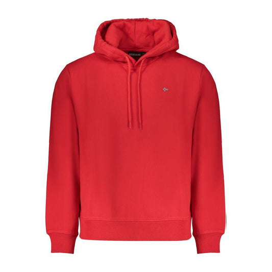Napapijri Red Cotton Men Sweater