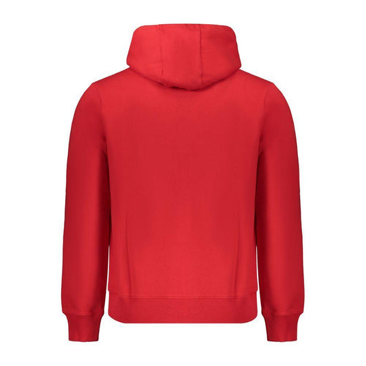 Napapijri Red Cotton Men Sweater