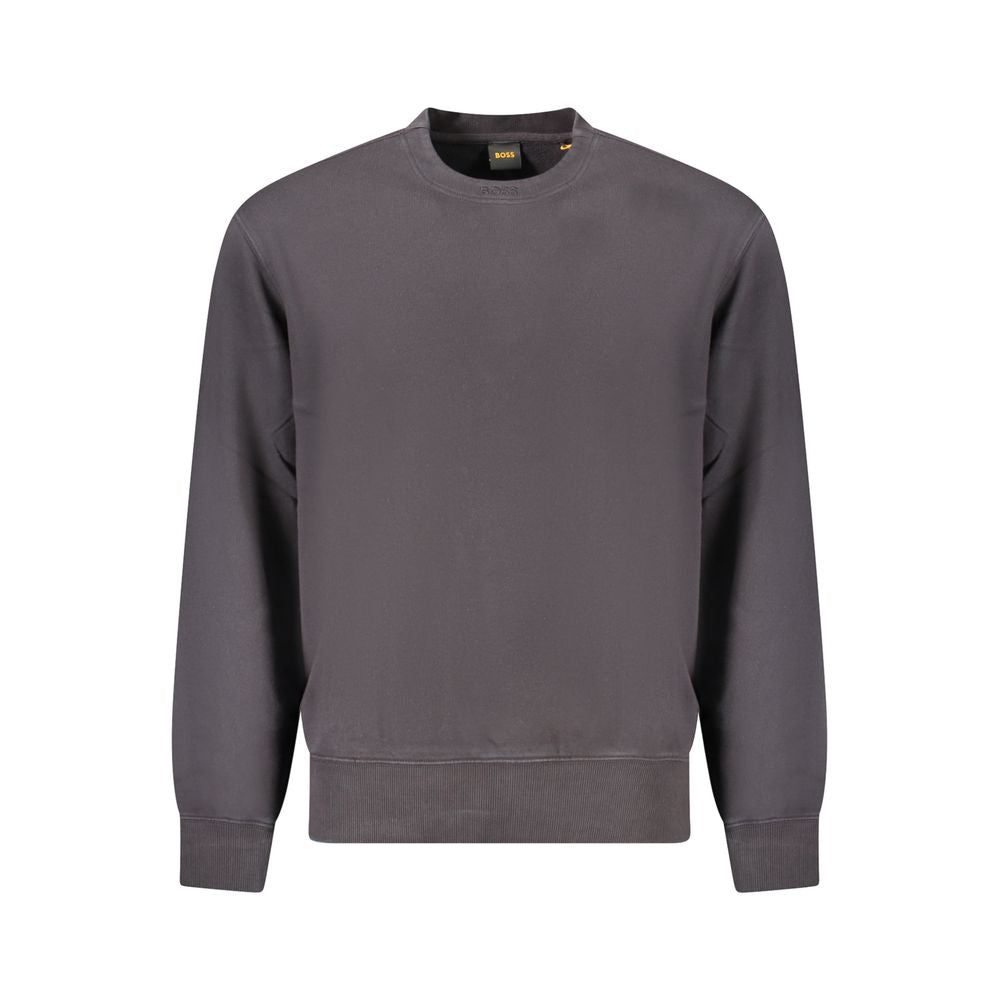 Hugo Boss Black Cotton Sweatshirt
