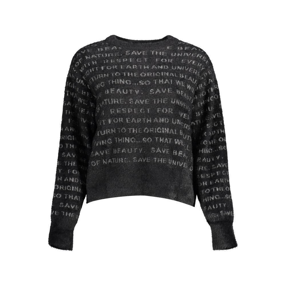 Desigual Black Polyester Sweater