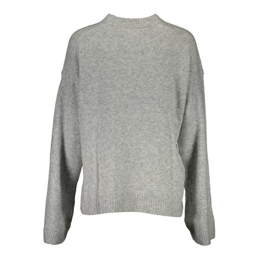 Calvin Klein Gray Wool Sweater CA-16524-XS