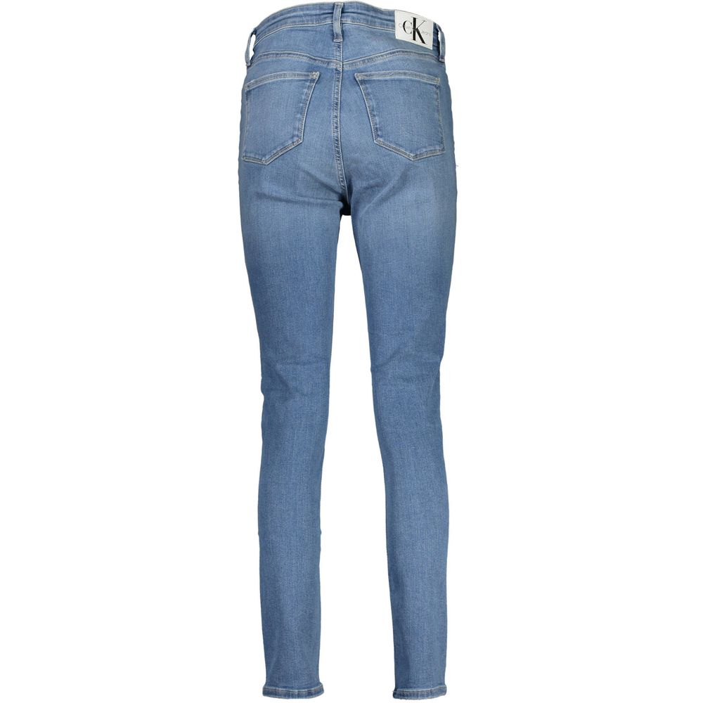 Calvin Klein Blue Cotton Jeans Denim